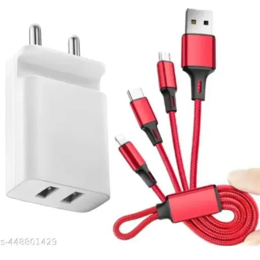 Charger and cable combo
