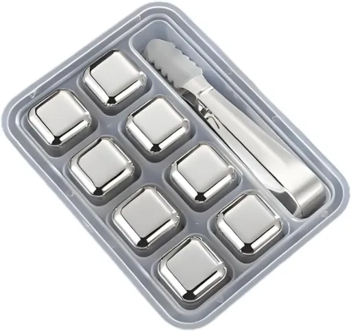 Metal ice cube
