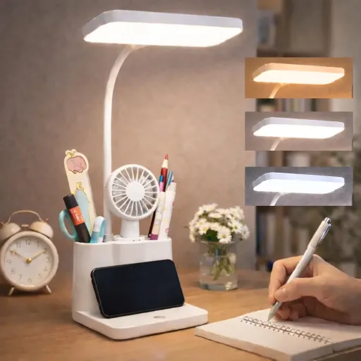 USB rechargeable study lamps