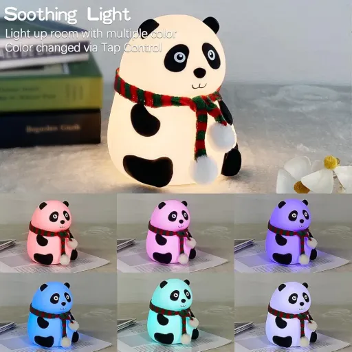 Cute Panda Rechargeable Night Lamp